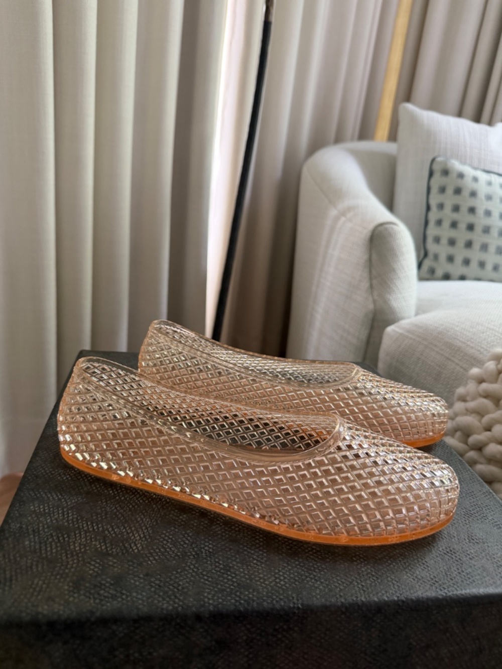 Ancient Greek Sandals Iro Jelly Flats - Picture 2 of 7